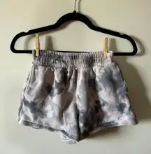 tie dye sweat shorts