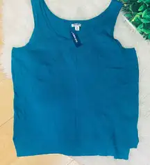 Old Navy fall winter casual lightweight blue sweater vest size XL
