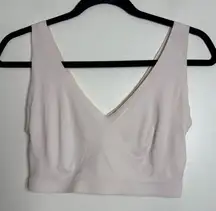 Soma Enbliss Bralette & Racerback Bundle Large Light Pink Seamless Everyday Bra