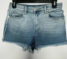 blank nyc the lenox high rise shorts