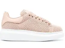 Alexander McQueen Larry raffia Oversized sneakers size 40