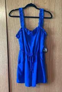 NWT Royal Blue Romper