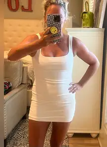 Forever 21 - white romper/dress. Athletic look. Size small. NWT.