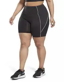 NWT Reebok Women's Workout ​Ready Poly Shorts in Black, Plus Size 4X (Sold Out)