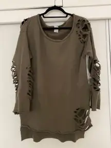 Distressed Sweatshirt