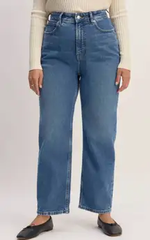 Everlane THE WAY-HIGH® HOURGLASS JEAN in medium wash size 32