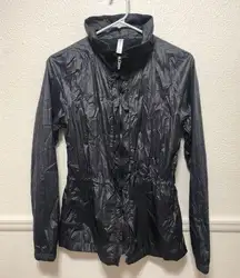 Gap nylon ruffled windbreaker 