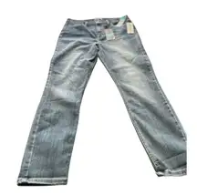 Women's studio blue Blue Bootcut Jeans‎ Size M Mid Rise Classic Fit Denim