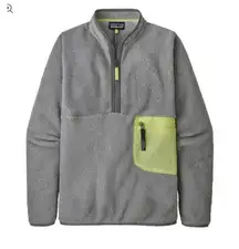 Patagonia Women's Re-Tool 1/2 Zip Pullover in Tailored Gray&Nickel, M