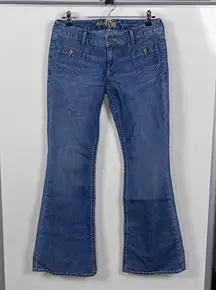 Stella Fit & Flare Low Rise Flare Jeans