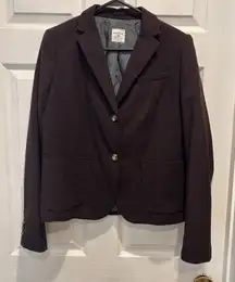 GAP Academy Blazer Red Plum Classic Blazer Jacket Women's Size 10‎ Academia