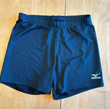 Black  spandex volleyball shorts size medium