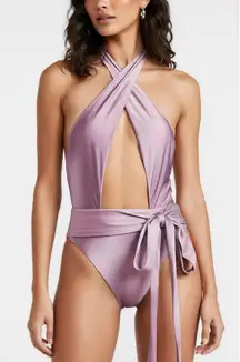 PQ SWIM Alex One Piece Swim, Violet Sunset, Medium