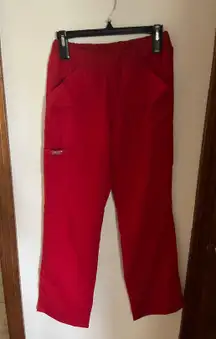 Red  Scrub Pants