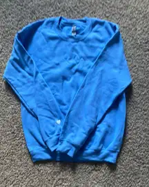 Light Blue “C” Embroidered Crewneck 
