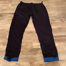 French Connection Black‎ and Blue Trousers 8