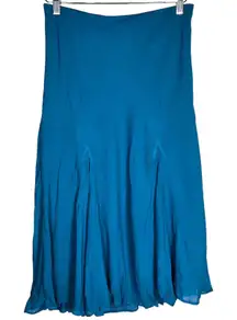 J. Crew‎ Gwyneth flounce-hem slip skirt in chiffon CL662 S NWT