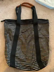 Bath & Body Works Gold & Black Tote Bag