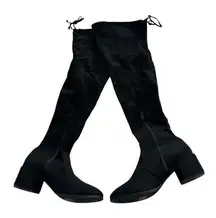 BLACK DOLLS KILL KNEE HIGH BOOTS FALL Y2K BRATZ STYLE BRAND NEW SIZE 6 1…