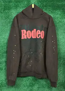 Travis Scott x SP5DER ATL Rodeo Days Before Rodeo Hoodie Size Large
