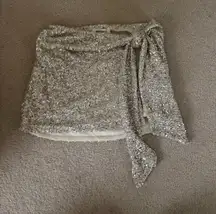 Peppermayo Mini Sequin Skirt