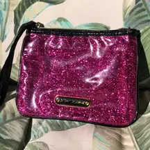 BETSEY JOHNSON Sparkly Glitter WRISTLET