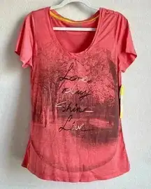 Lole Women’s XL Starburst Love‎ Play Shine Live Tee NWT