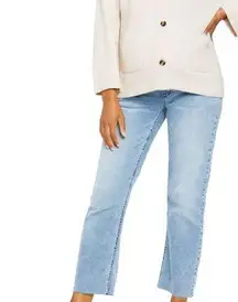 NWT Size XS Motherhood Maternity Secret Fit Belly Straight-Leg Maternity Jeans