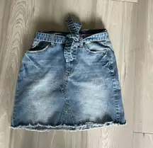 Island Gypsy Jean Skirt