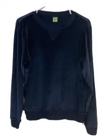 Honeydew Intimates Long Sleeve Super Soft‎ Velour Casual Shirt Medium