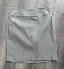 Banana Republic Gray Pencil Skirt