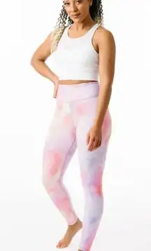 Zyia Active Sorbet Sunset Light n Tight Hi-Rise Legging 28" Size 6-8