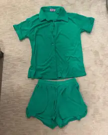 Edikted terry cloth set green