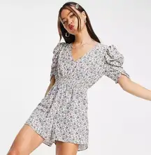 Topshop NWT  Floral Print Romper