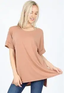 SAMMY ROUND NECK TEE EGG SHELL