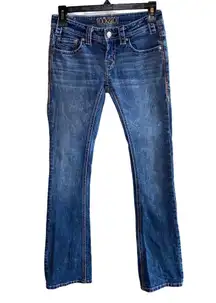 Rock & Roll Cowgirl Rival Low Rise Bootcut Denim Jeans