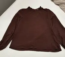 MOD ON TREND Elegant Brown Women's Top