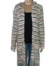 Hooded Fringed Duster