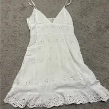 Jessica Simpson White Eyelet Dress