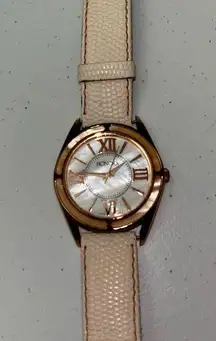 Honora Mother of Pearl Gold Bronze Ladies Analog Watch