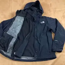 The North Face M  3 in 1 HyVent Jacket Fleece Lined Women’s Black