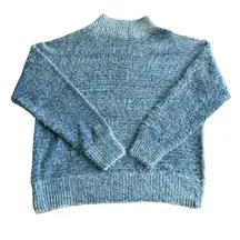 FALLS CREEK Blue Mock neck Sweater Size Large