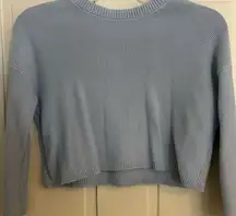 Light Blue Knit Sweater