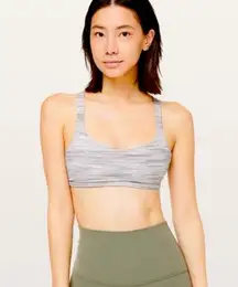 Lululemon Free To Be Zen Bra - Heathered Gray