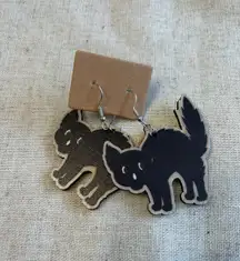 Black Cats Earrings