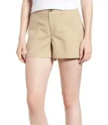 Nordstrom Signature Shorts Patch Pocket Beige