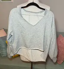 Pilcro Light Gray Sweatshirt