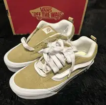 VANS Knu Stack nostalgia cornstalk suede platform shoes sneakers new