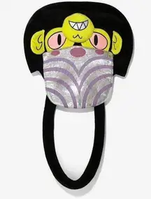 NWT The Powerpuff Girls Mojo Jojo Monkey Face Plush Tote Bag Purse y2k 2000’s