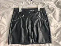 Leather Skirt
